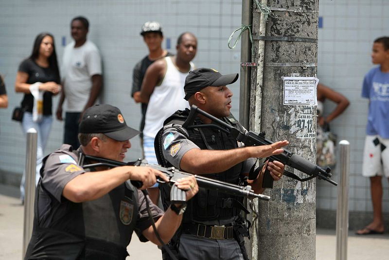 La policía se ha desplegado por la favela más peligrosa de Río de Janeiro, la de Vila Cruzeiro.