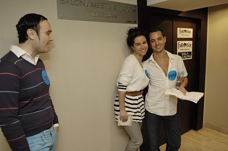 Buen ambiente y cordialidad entre los aspirantes