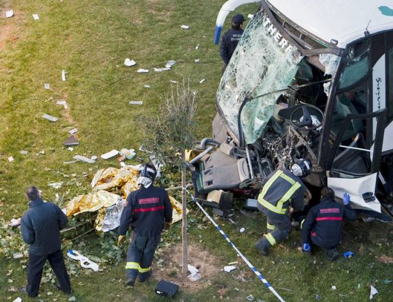 Ocho de los heridos permanecen en estado grave. 