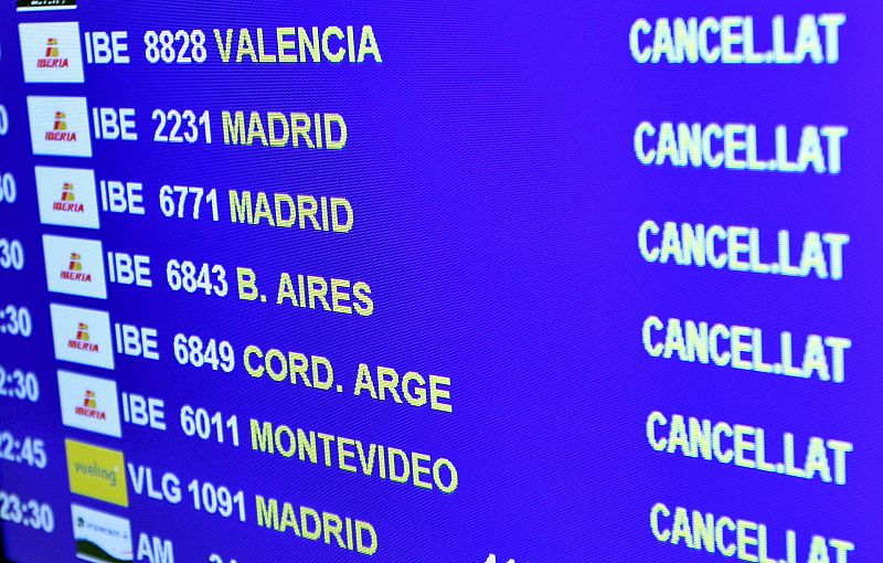 CIERRE DE AEROPUERTOS ESPAÑOLES