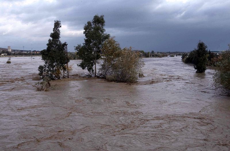 El río Genil, a su paso por Écija (Sevilla)