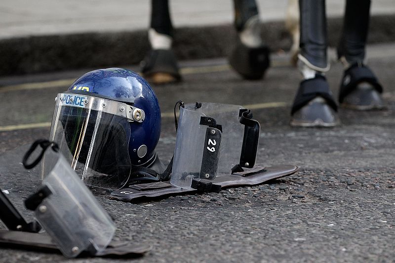 En Londres se ha desplegado un fuerte dispositivo policial.