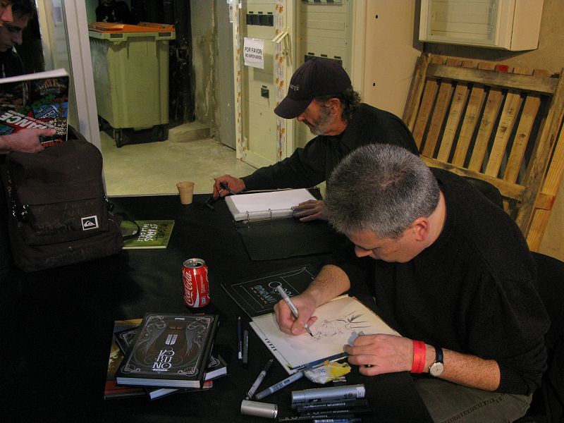 Miguel Fuster ('15 años en la calle') y Josep Maria Beroy ('Onírica')