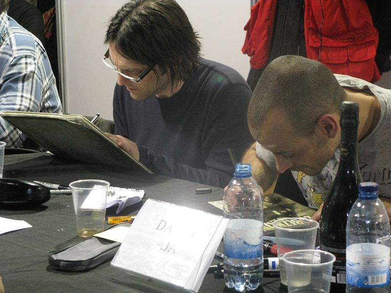 Frank Quitely ("Superman All Star") y David Aja ('Puño de hierro')