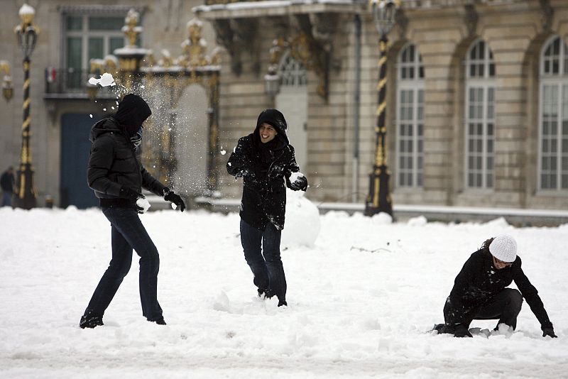 NEVADAS EN FRANCIA