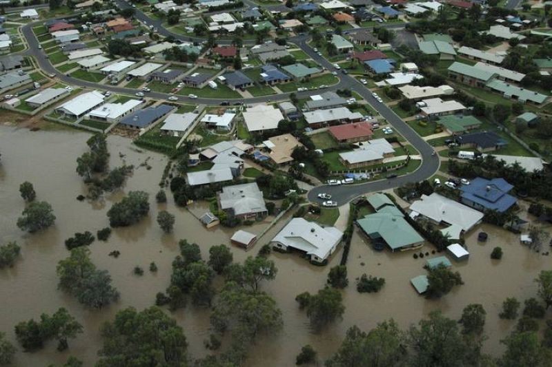 Afectados por las inundaciones en Australia unos 8.000 residentes de Queensland