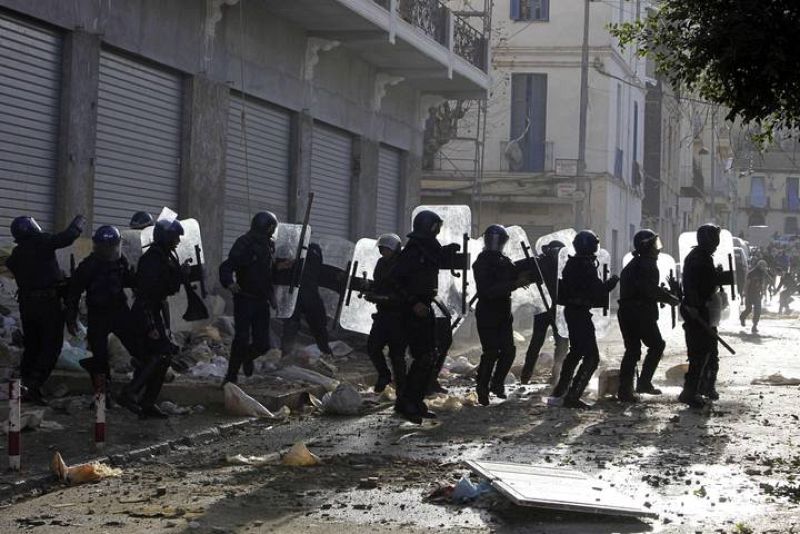 Protestas en Argelia