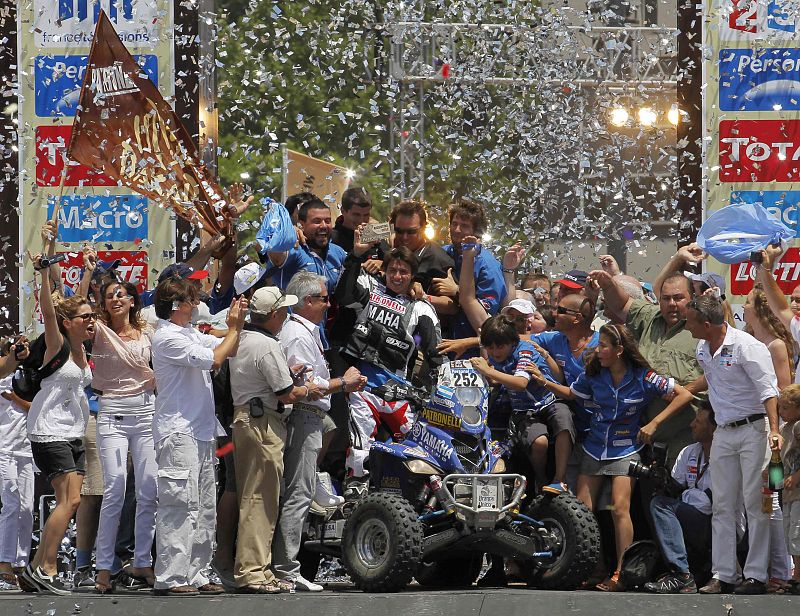 El argentino Alejandro Patronelli, campeón en la categoría de quads.