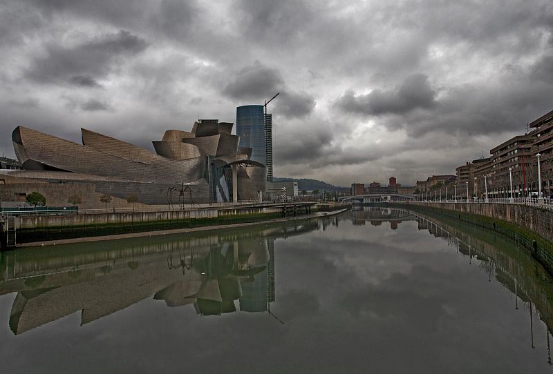 El Museo Guggenheim en Bilbao