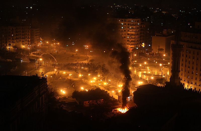 Anti Government Protesters Take To The Streets In Cairo