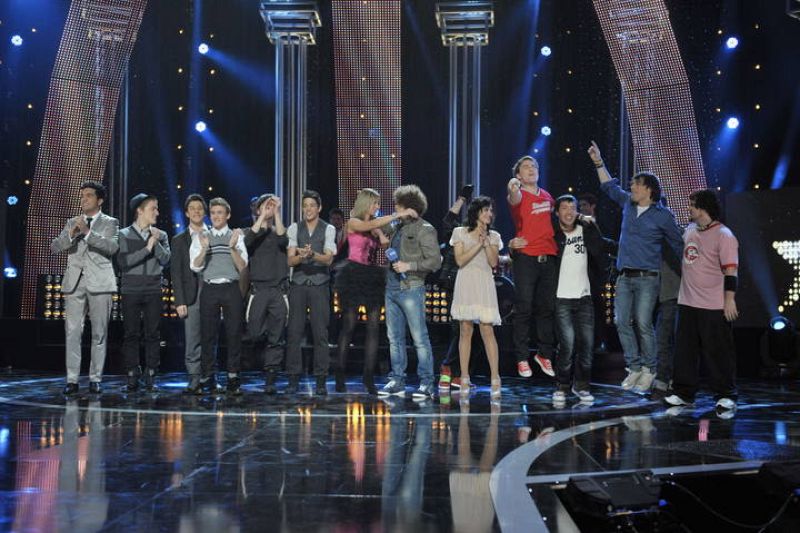  Los ganadores de la primera gala de Eurovisión: Auryn, Gio, David Sancho, Lucía Pérez y Da Igual