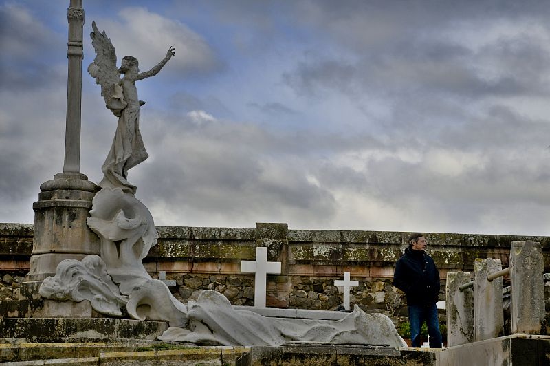Otra imagen del cementerio de Comillas