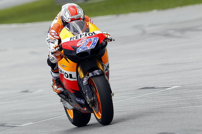 Casey Stoner, sobre su RC212V.