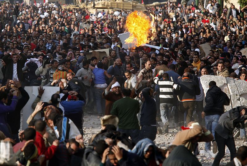 Enfrentamiento en El Cairo