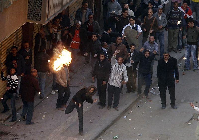 Disturbios en El Cairo