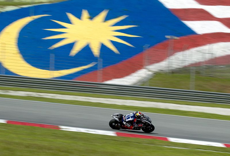 El vigente campeón del mundo marcó el mejor tercer tiempo de la jornada.