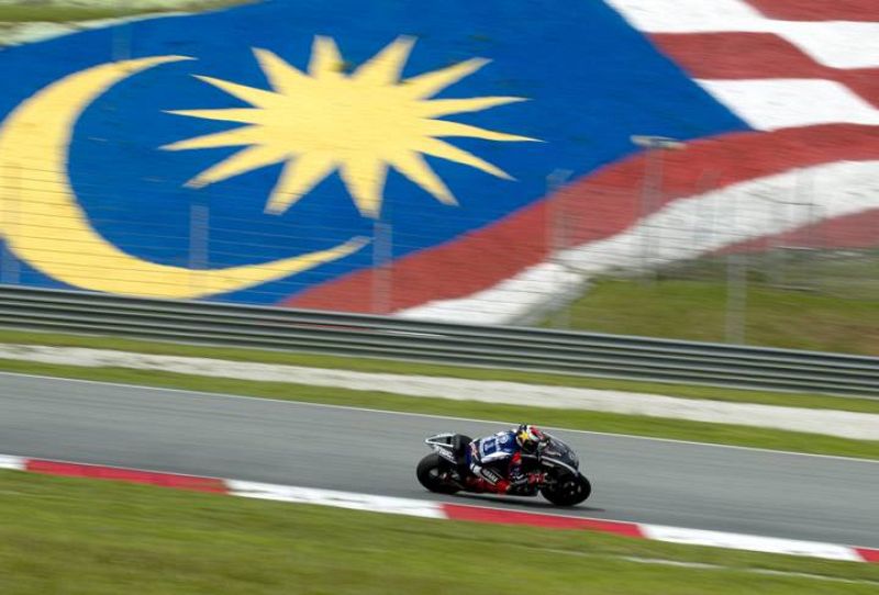 El vigente campeón del mundo marcó el mejor tercer tiempo de la jornada.