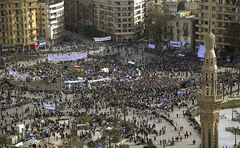 Egipto se prepara para la marcha de Mubarak