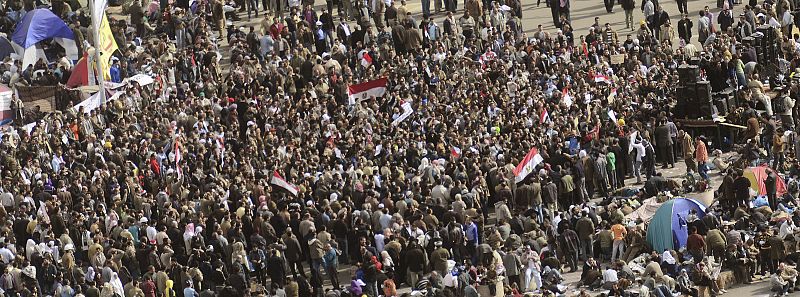 Egipto se prepara para la marcha de Mubarak