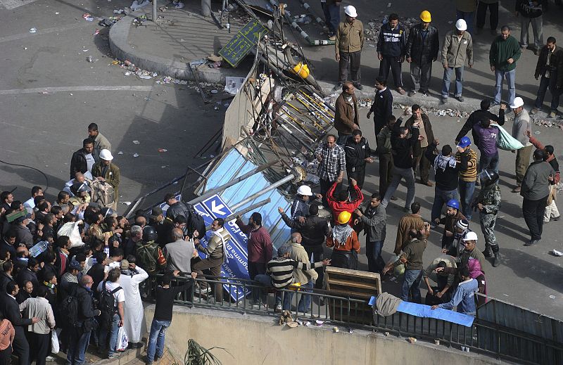 Egipto se prepara para la marcha de Mubarak