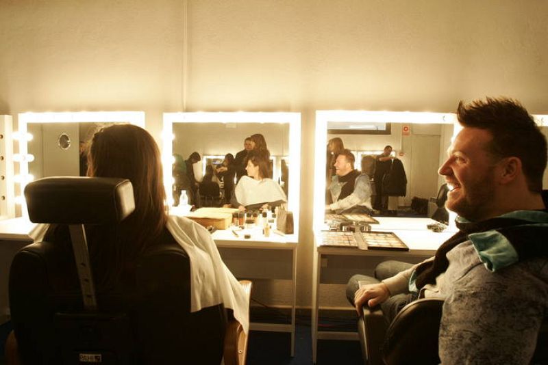  Los candidatos se han mostado más tranquilos después del ensayo de esta tarde