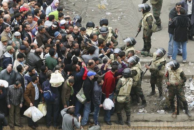 PROTESTAS ANTI GUBERNAMENTALES EN EGIPTO