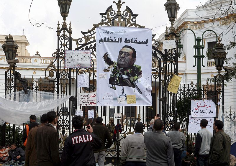 Protestas contra Mubarak