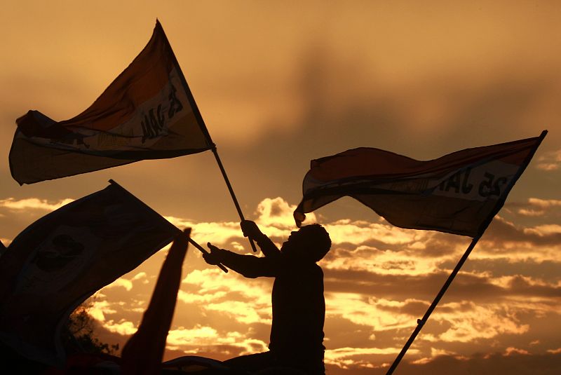 Protestas contra Mubarak