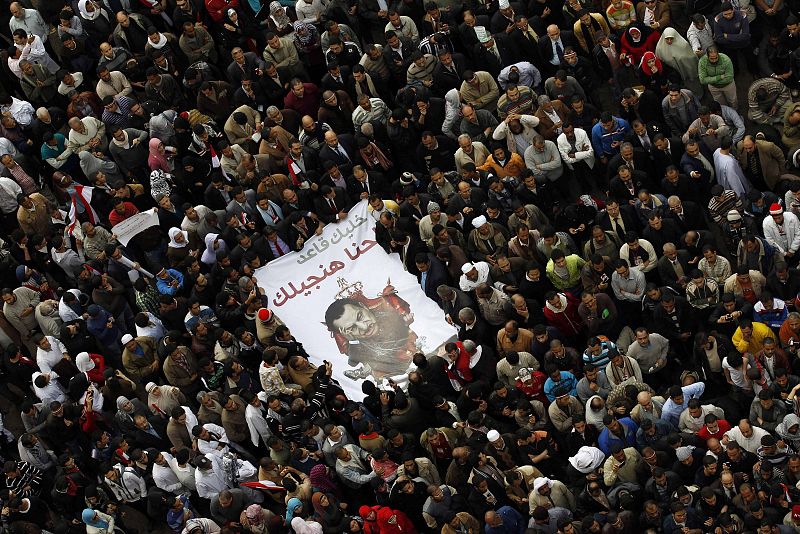 Protestas en El cairo