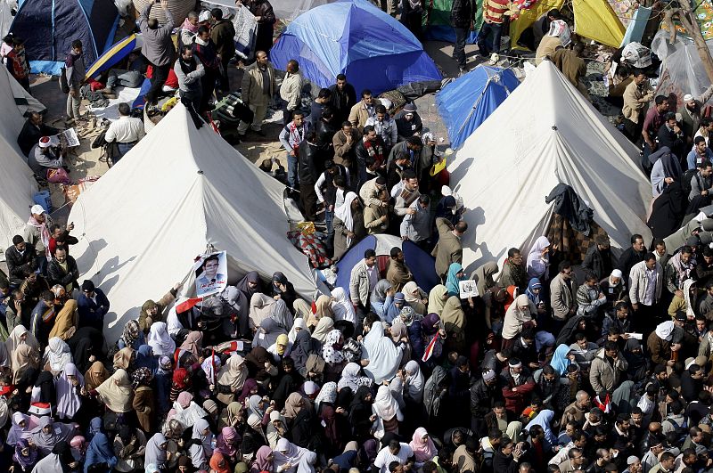 PROTESTAS CONTRA EL GOBIERNO EN EL CAIRO