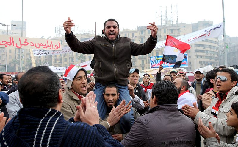 PROTESTAS CONTRA EL GOBIERNO EN EL CAIRO