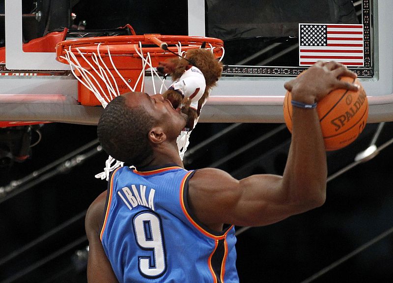 El pívot de origen congoleño de los Thunder de Oklahoma, Serge Ibaka, podrá estar a disposición de la selección española para el Eurobasket.