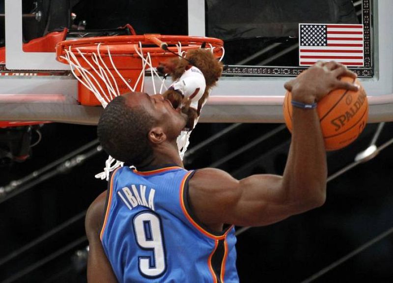 El pívot de origen congoleño de los Thunder de Oklahoma, Serge Ibaka, podrá estar a disposición de la selección española para el Eurobasket.