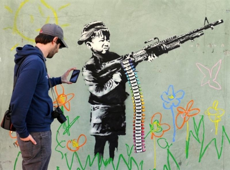 ENTERTAINMENT-US-FILM-BRITAIN-BANKSY