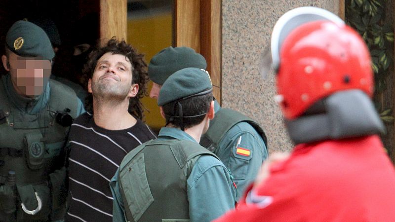 Daniel Pastor, uno de los cuatro presuntos miembros de ETA que la Guardia Civil ha detenido esta madrugada en Bilbao