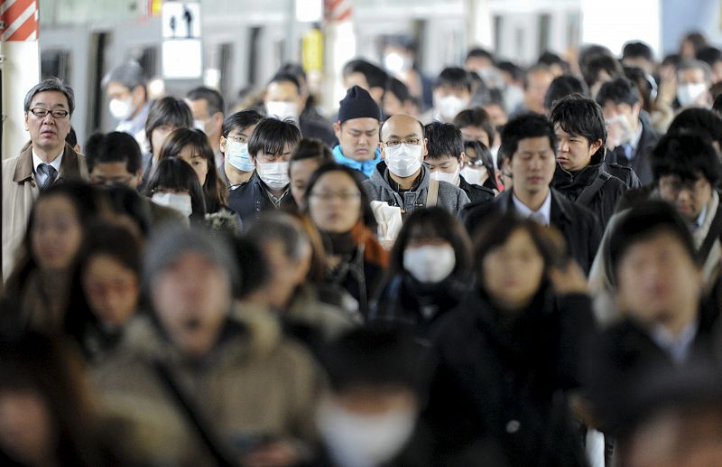 REDUCIDOS LOS SERVICIOS DE TRENES DE CERCANÍAS Y DEL METRO EN TOKIO