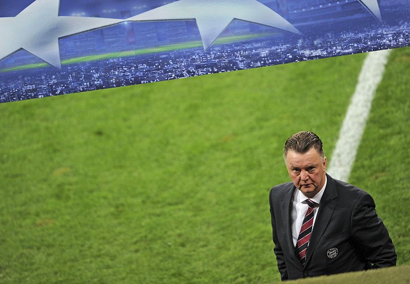 El entrenador del Bayern Munich, el holandés Louis van Gaal.