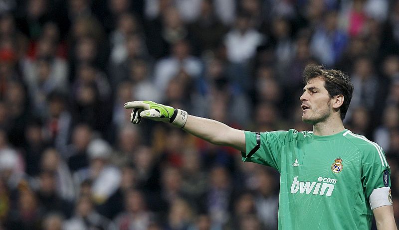 El portero del Real Madrid, Iker Casillas.