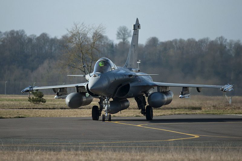 AVIONES RAFALE FRANCESES EN SAINT DIZIER