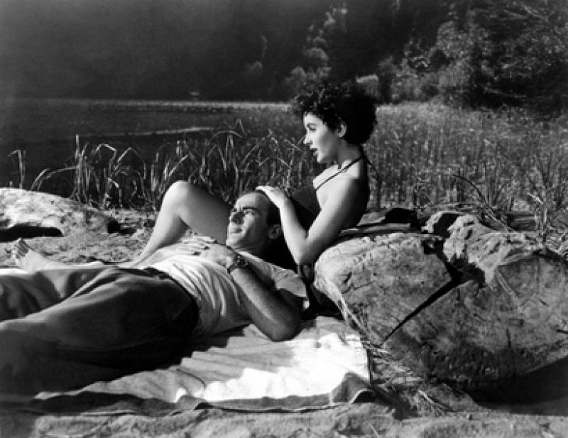 Fotograma de la película 'Un lugar en el sol' de Elizabeth Taylor