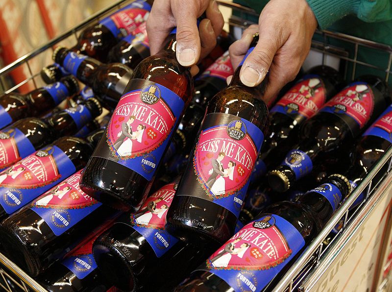 La cerveza 'Kiss Me Kate' también se puede comprar en los supermercados