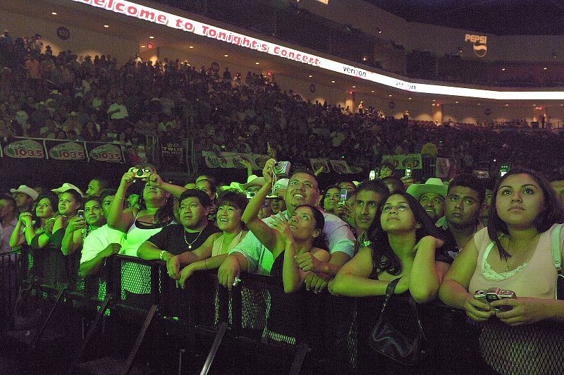 Público en concierto