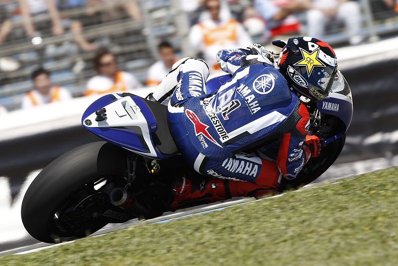 Lorenzo ha sido tercero en la tanda de los libres 2.