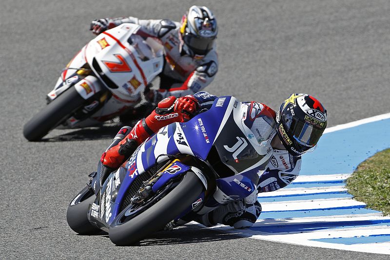 Lorenzo ha exprimido al máximo su Yamaha.