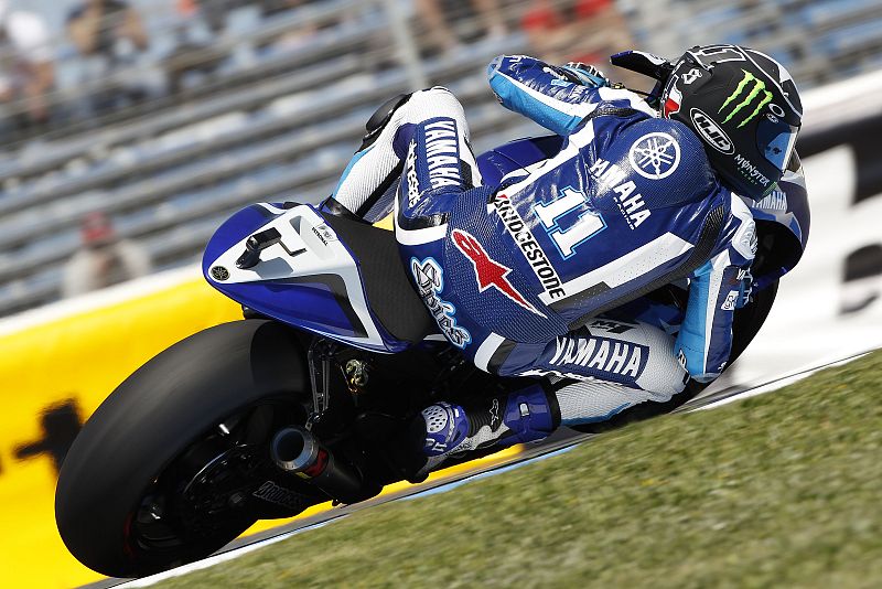 El compañero de Lorenzo, Spies ha hecho unas buenas tandas.