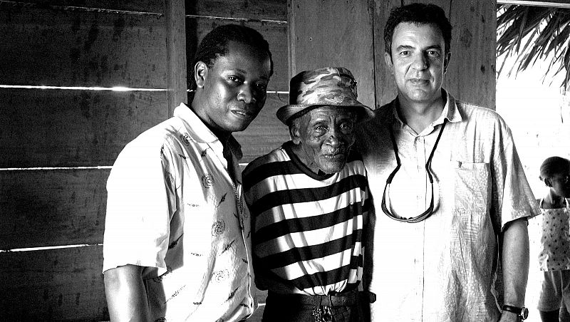 Aurelio Martínez, Paul Nabor y el Director de fotografía Manuel Rojo