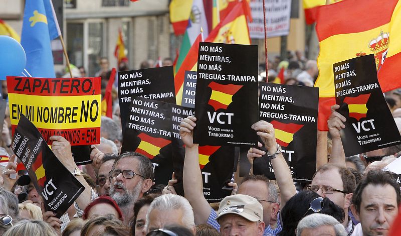 MANIFESTACIÓN EN MADRID CONTRA ETA