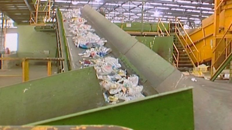 Planta de tratamiento de basuras