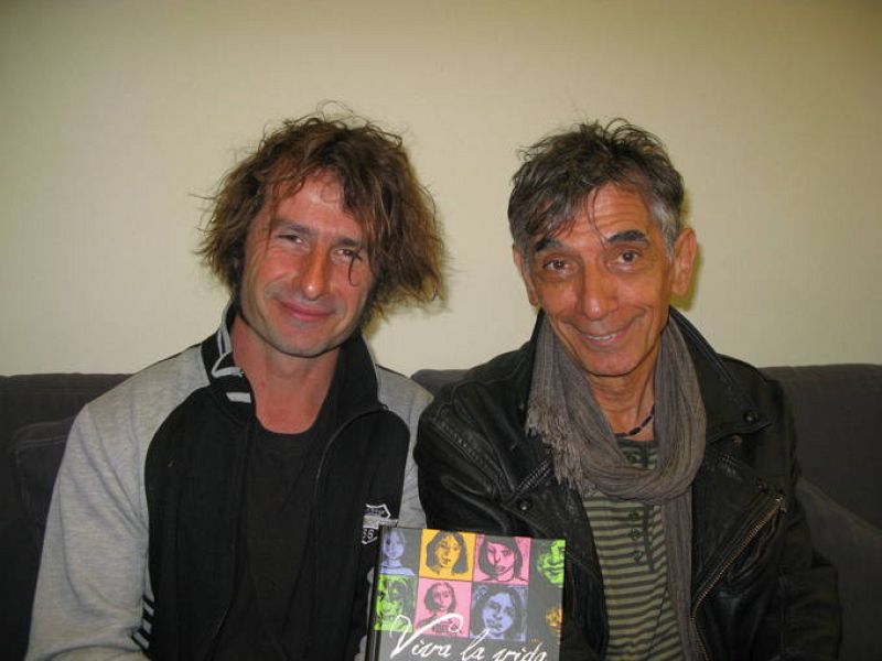  Edmond Baudoin y Jean-Marc-Troubel, autores de 'Viva la vida'