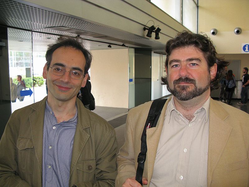 Juan Díaz Canales y Juanjo Guarnido, autores de 'Blacksad'